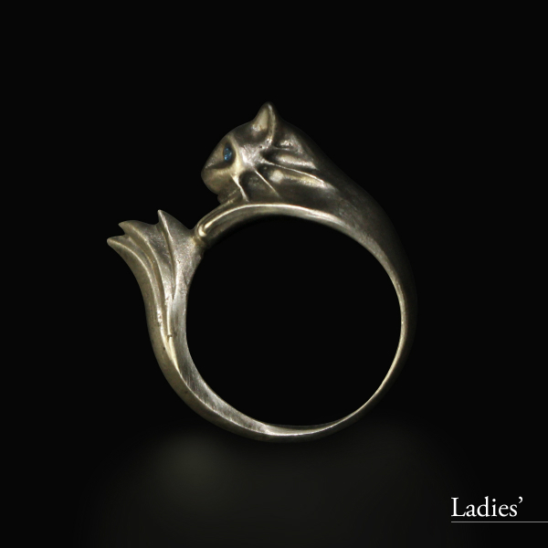 RINGS COLLECTION: SILVERCAT RING