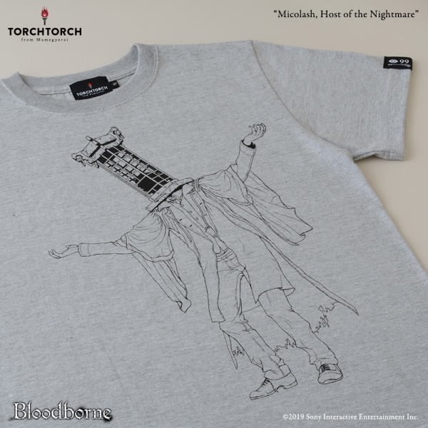 悪夢の主 ミコラーシュ 19 Bloodborne Torch Torch Tシャツコレクション