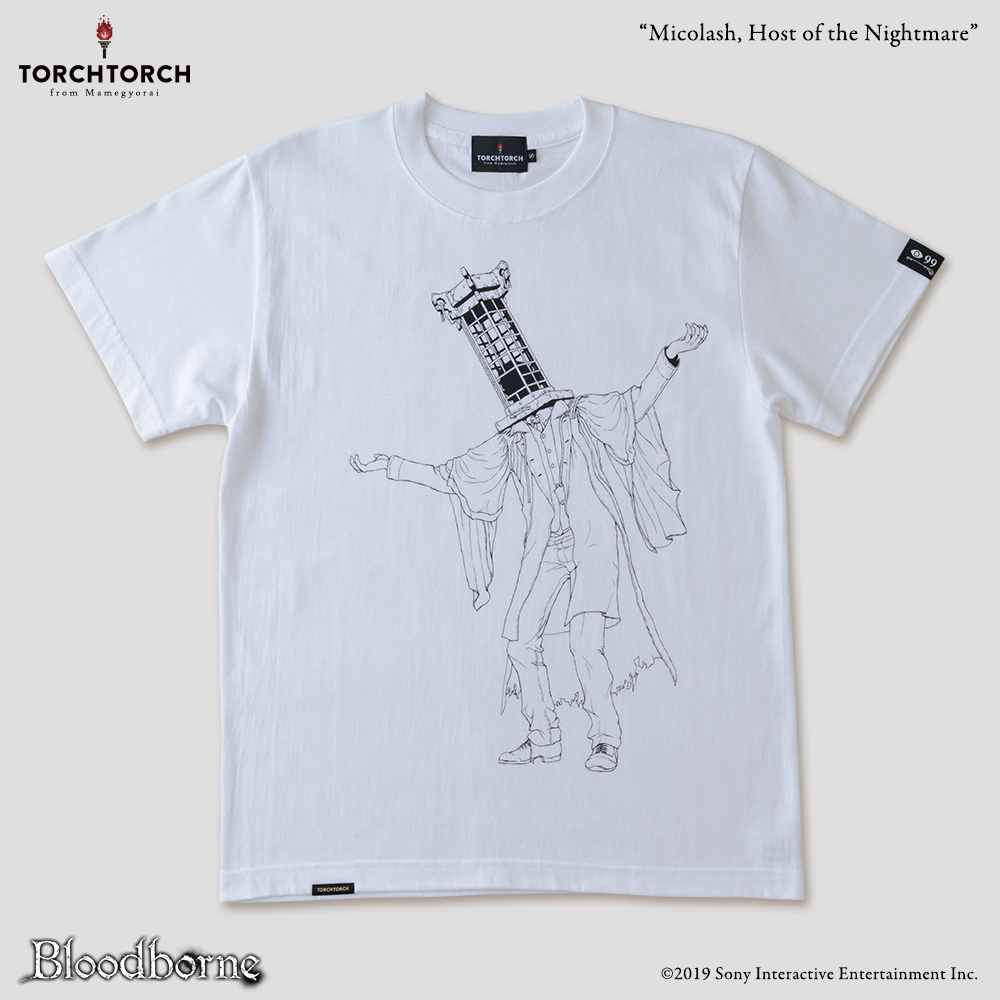 悪夢の主 ミコラーシュ Bloodborne Tシャツコレクション Torch Torch