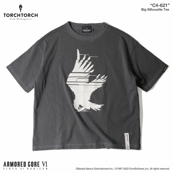 “C4-621” Big Silhouette Tee | TORCH TORCH