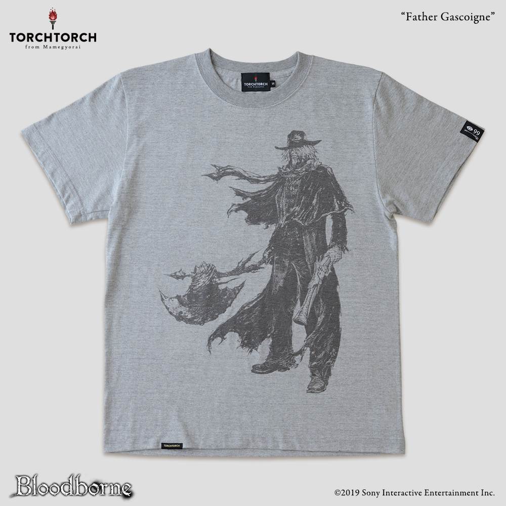 神父ガスコイン Bloodborne Tシャツコレクション Torch Torch